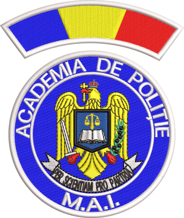 Emblema Academia de Politie Rotunda ( SET ) Noua